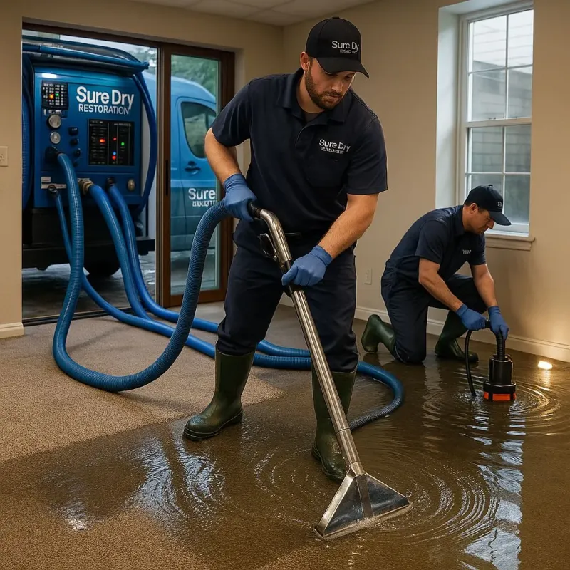Water Extraction and Removal process in South Toms River, NJ